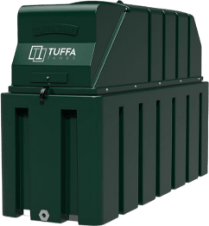 Fire protected oil tank