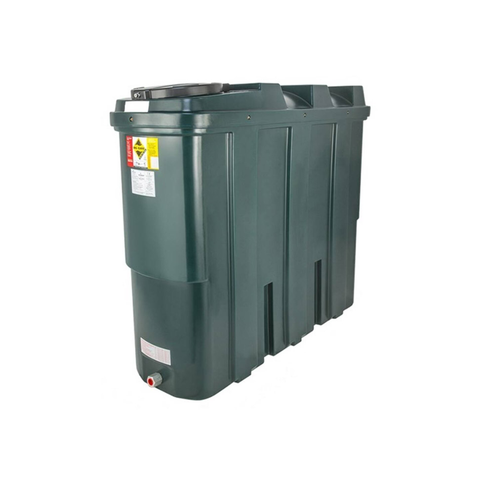 Atlantis 1250 Litre Slimline Plastic Bunded Oil Tank