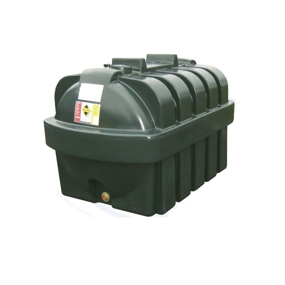 Atlantis 1300 Litre Plastic Single Skin Oil Tank