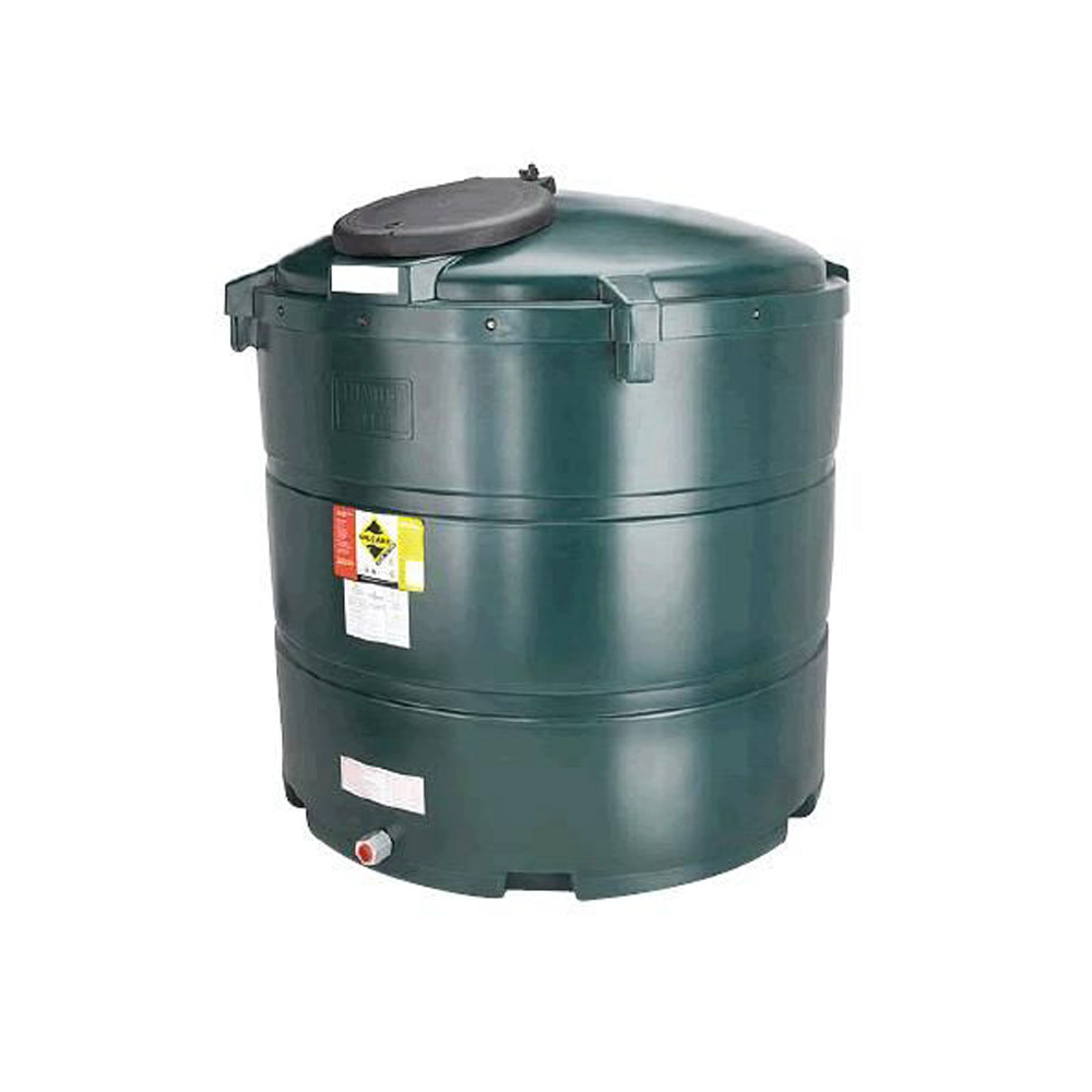 Atlantis 1340 Litre Vertical Plastic Bunded Oil Tank