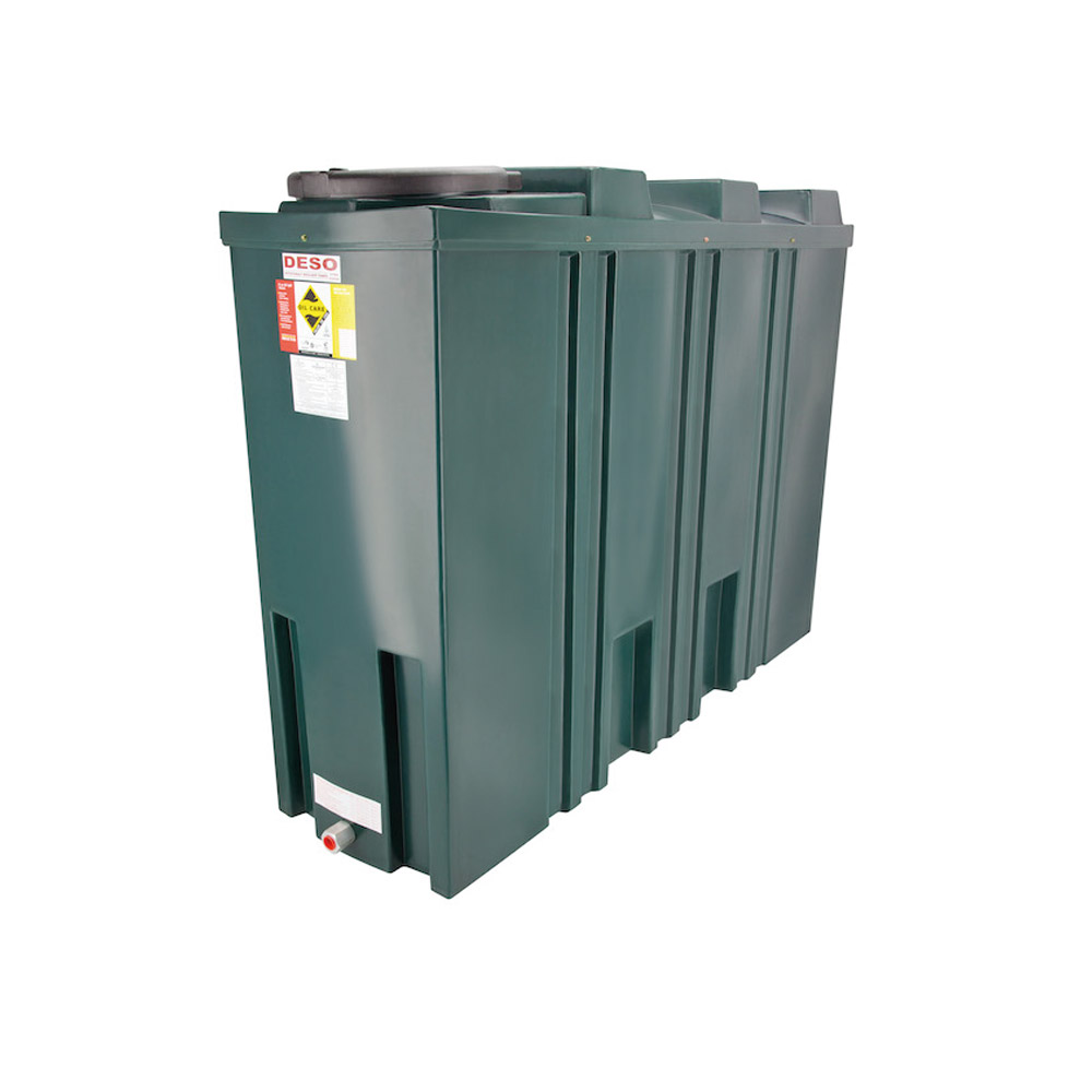 Deso 1400 Litre Slimline Bunded Oil Tank