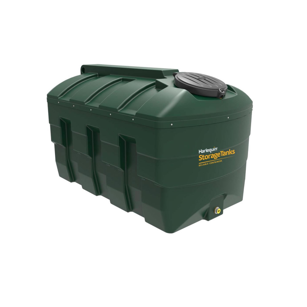 Harlequin 2500 Litre Plastic Bunded Oil Tank