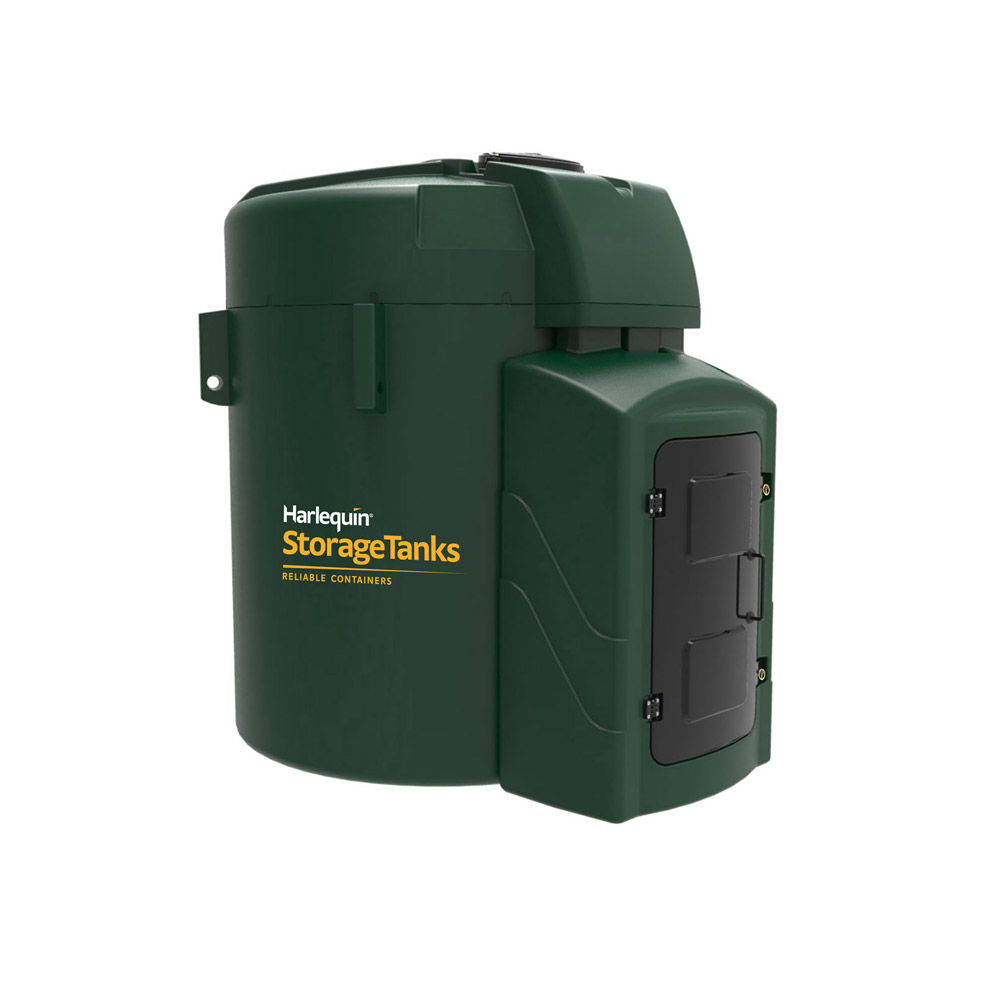 Harlequin 7500 Litre Plastic Bunded Oil Tank