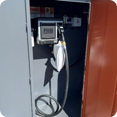 oil tank installation