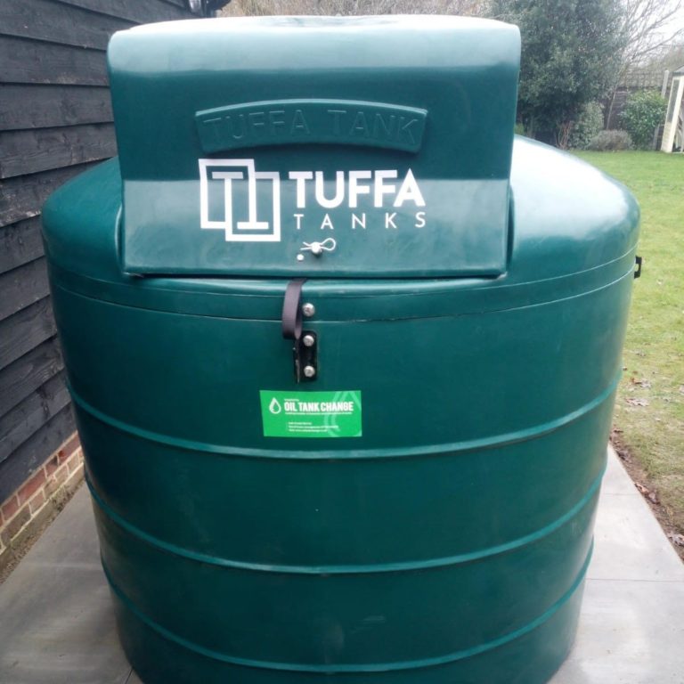 Tuffa oil tank installation