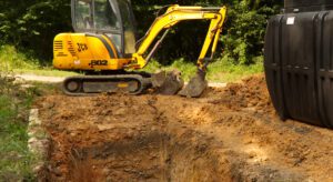 underground oil tank