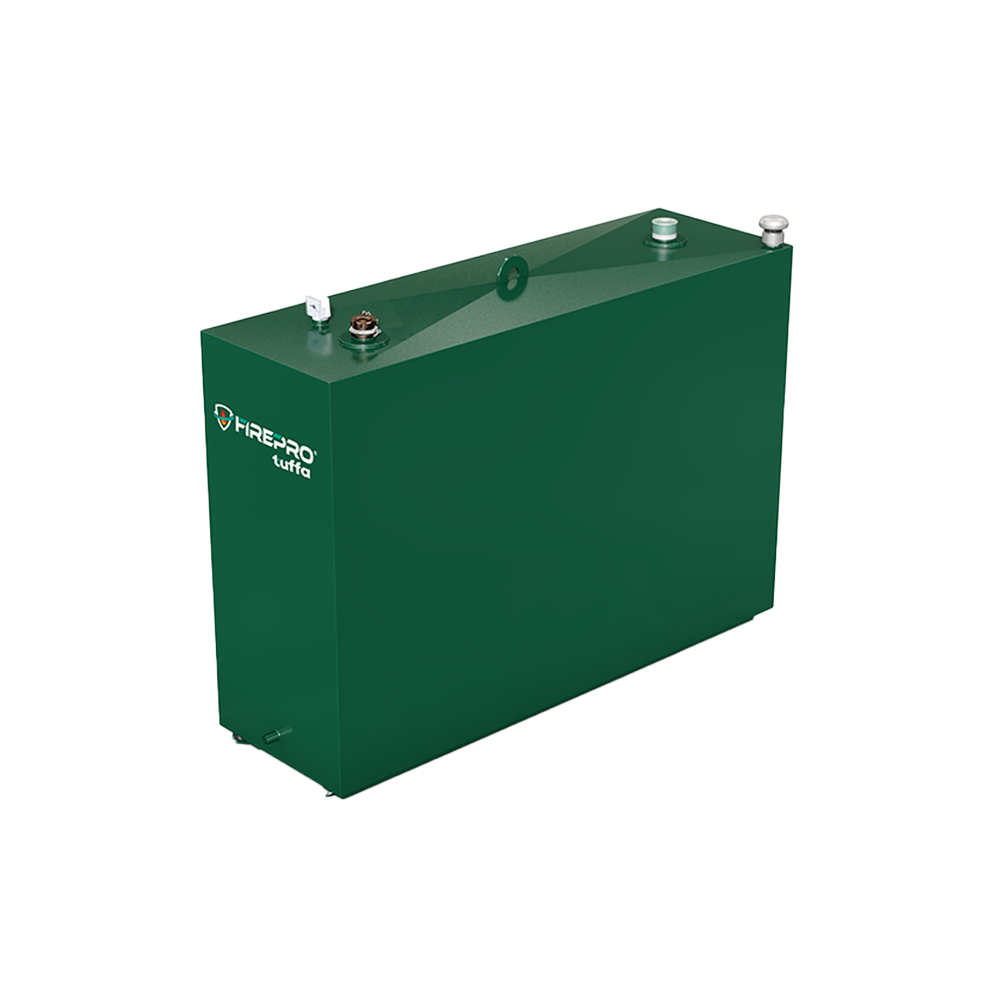 Tuffa 1000 Litre Top Outlet 60 Minute Bunded Steel Fire Protected Oil Tank
