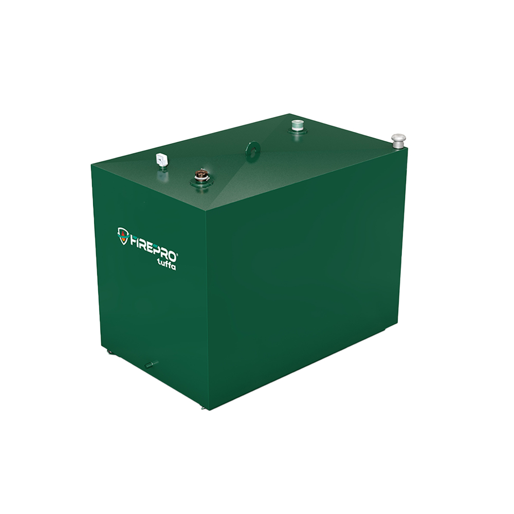 Tuffa 1650 Litre Top Outlet 30 Minute Bunded Steel Fire Protected Oil Tank